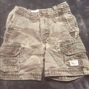 Abercrombie kids cargo shorts